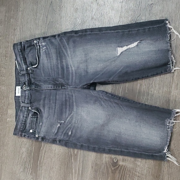 Hudson Zoeey HR Cut Off BF Bermuda Shorts Sz 30 - Picture 2 of 12